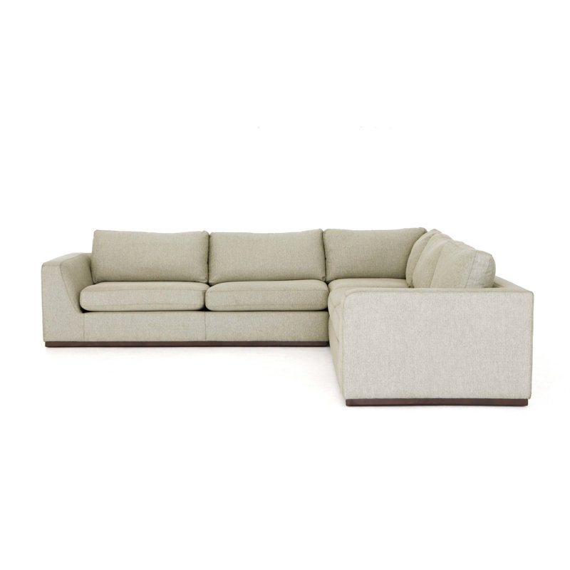 Colt Sectional, Aldred Silver-Aged Sienna