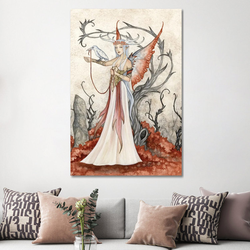 «The Seeress» par Amy Brown - impression, H 60 po x l 40po x P 1,5 po