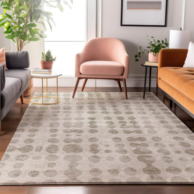Tapis ivoire Prisco lavable à la machine de qualité supérieure