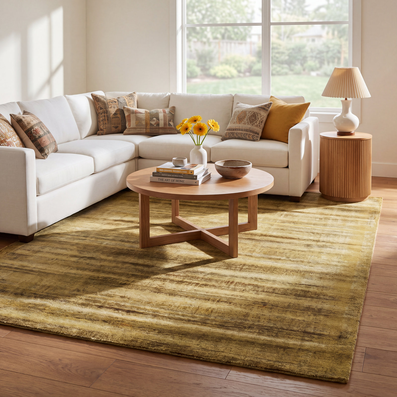 Fennel Hand-Loomed Accent Rug, Rectangle 10' x 14'