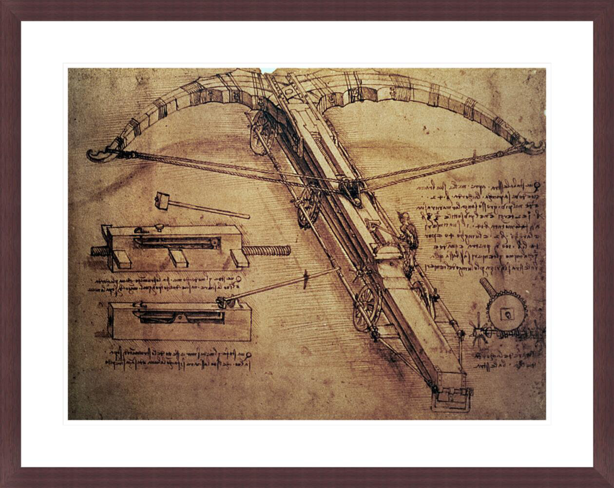 1000Museums Design for a Giant Crossbow detail from fol. 149b-r from ...