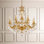 Milano 12 Light 32.5in x 33.5in Two-Tier Chandelier in Heirloom Bronze with Clear Heritage Handcut Crystals