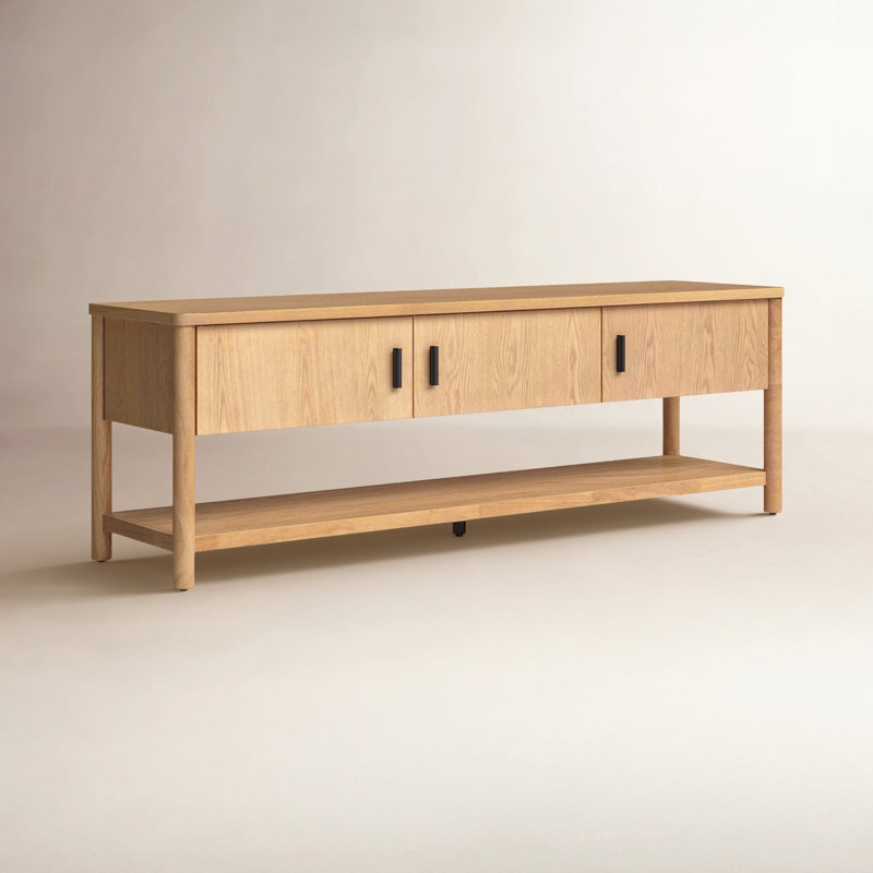 Jaylessa TV Stand, Natural