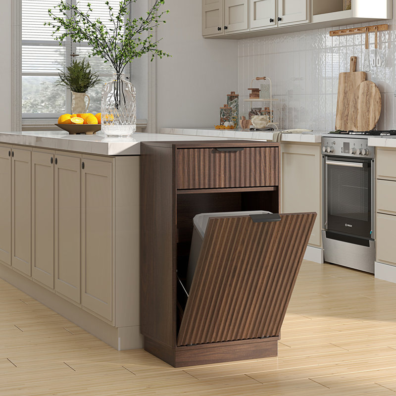 Armoire à poubelle inclinable 10 gallons