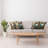 Fabric Reversible Throw Pillow-99054844