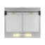 Purista 60cm Ductless Under Cabinet Cooker Hood