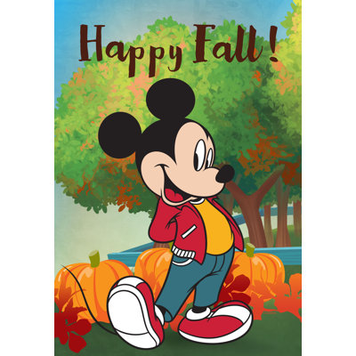 Double Sided 18'' H x 12.5'' W Polyester Garden Flag