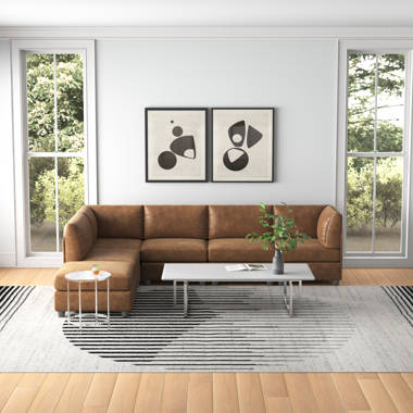 Furniture of America Tally 2-Piece Brown Wood and Plaid Sofa and Loveseat  Set 