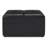 Avalon 35"W Upholstered Square Coffee Table Storage Ottoman with Flip-Over Trays-1303952605-1243506054