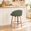 Tabourets de bar pivotants en velours Louise-1674843659-1814672856