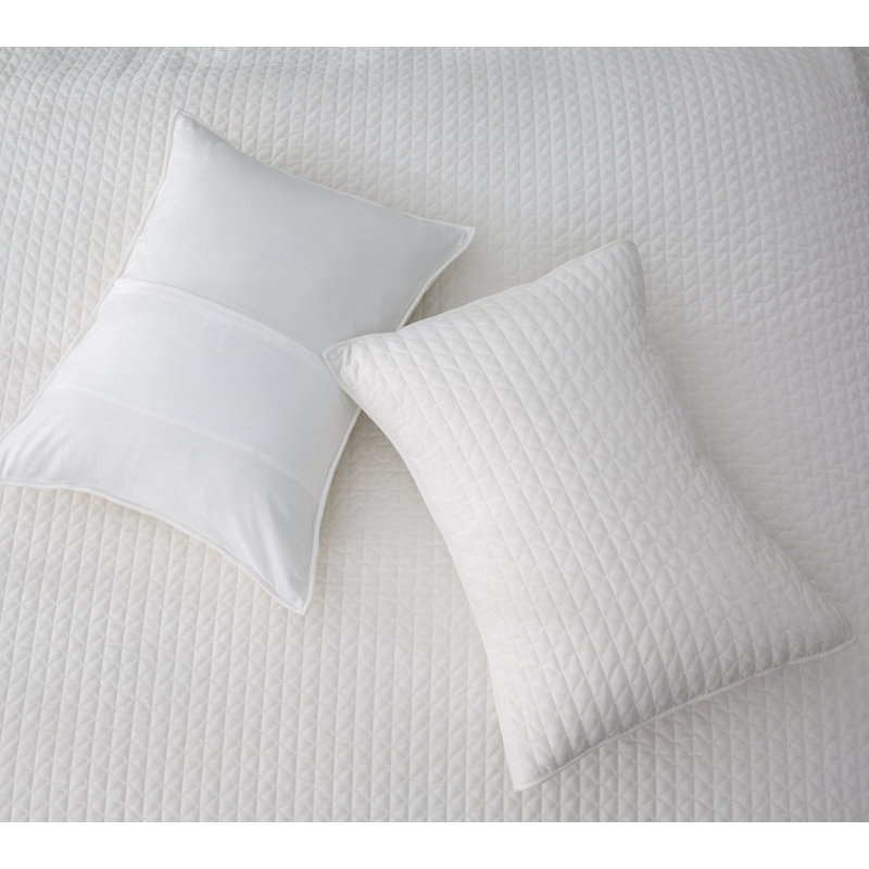 Couvre-lit en velours Zera Cross, Grand couvre-lit / couvre-lit + 2 taies d'oreiller, Blanc