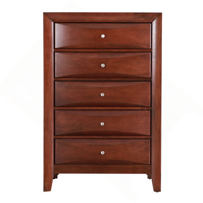 Commode verticale avec tiroir incurvé