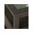 Aleeta Glass Top 2 - Drawer End Table with Storage
