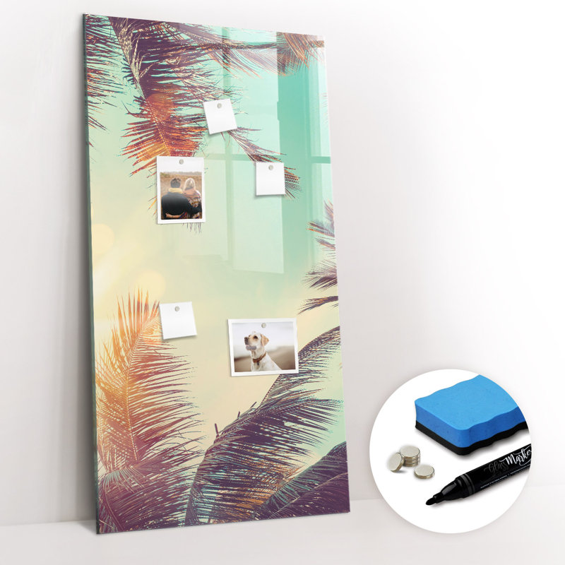 Magnetic Glass Dry Erase Board