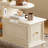 Exquisite Multi-functional Solid Wood Side Table