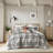 Plaid Comforter Set-113361344