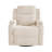 34.84" Wide Soft Chenille Power Recliner Chair with Swivel Function, Double Cup Holders and USB, Type-C Ports-1720364605