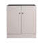 Meuble-lavabo moderne 30 po kaki - Accessoire de porte à fermeture en douceur avec option de rangement