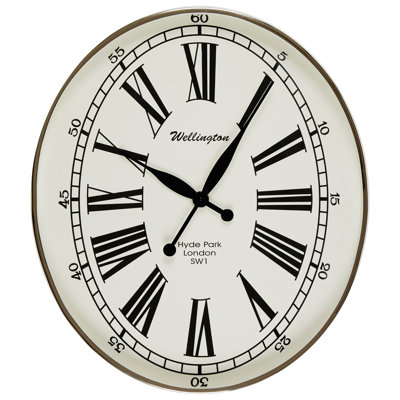 Potomac Metal Wall Clock