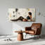 Ensemble de 1 tableau abstrait sur toile-130708507-130708506