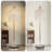 3-light Elegant Crystal Floor Lamp, Vintage Waterfall Design With Grape Crystal Bead Strings & Marble Texture Base, Golden Standing Light For Living Room Bedroom Office (bulb Not Included)