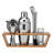 Mikasa Glenwood  8 Piece Mixology Set