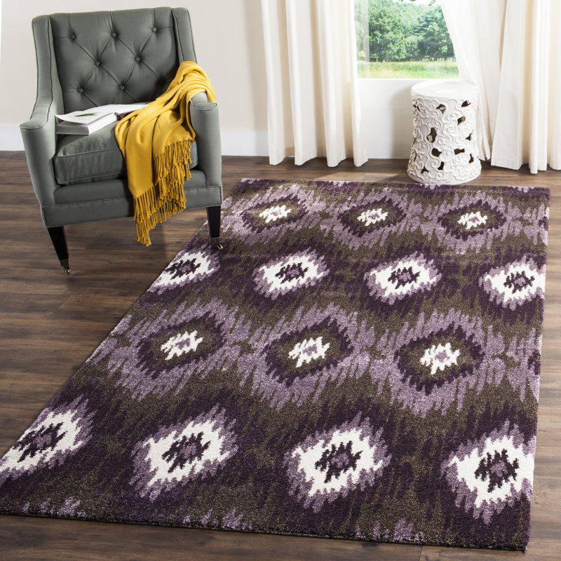 Bridgham Ikat Area Rug, Rectangle 152 x 244 cm