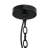 20 - Light 52" Black Two Tier Candle Style Wagon Wheel Chandelier Modern Farmhouse Chandelier For Living Room, Foyer,Entryway