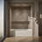 Archer 72" x 36" Soaking Bathtub-13238498-13641229