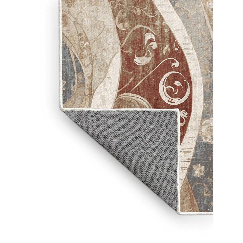 Terra Bloom Rug, Rectangle 2' x 3'