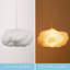 Luminaire suspendu en coton blanc Cloud, lustre créatif pour chambre d'enfant-848687496