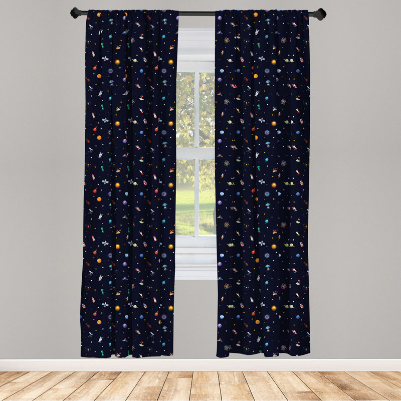 Semi-Sheer Rod Pocket Sliding Panel, 28" x 63"