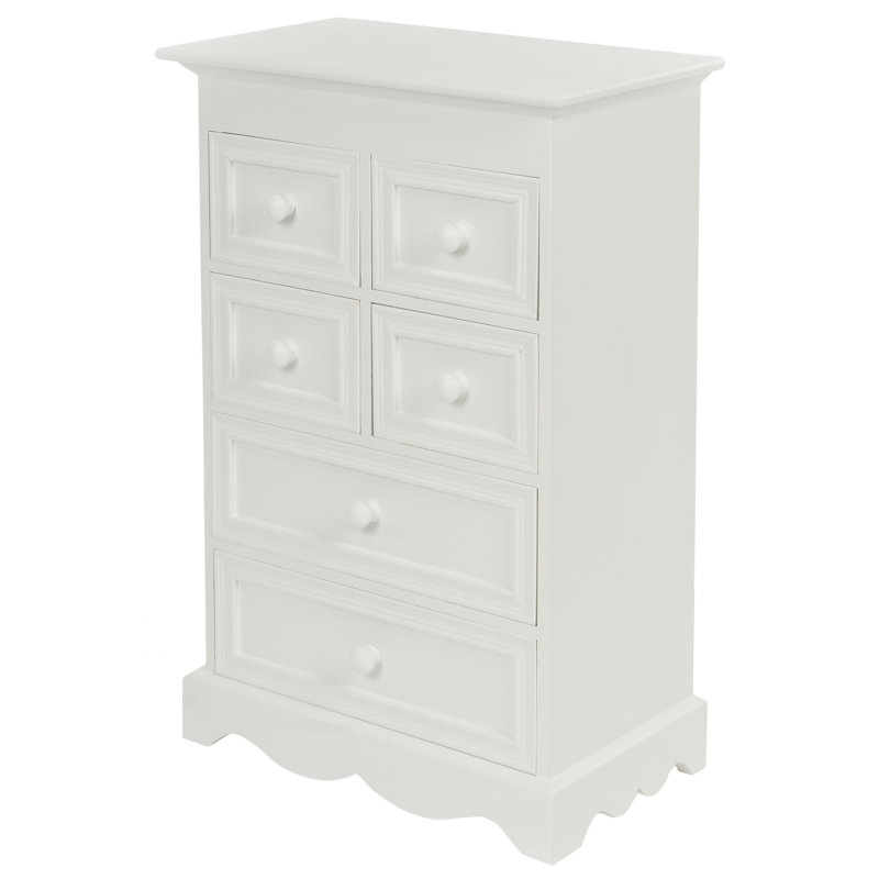 Meridian 6 Drawer 35cm W Solid Wood