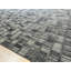 Tapis gris contemporain en laine noué à la main gris-88615523