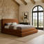 Lit en velours côtelé Cozzens-310505974-310505982