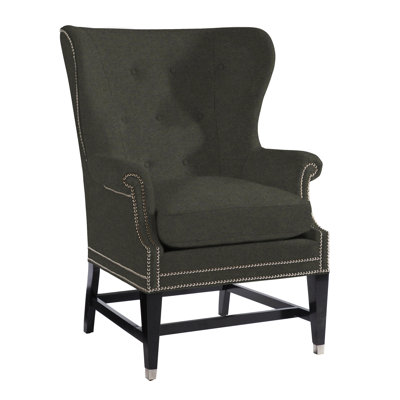Farrington 31" Wide Linen Wingback Chair