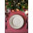8 Pack Plastic Charger Plate, D13"
