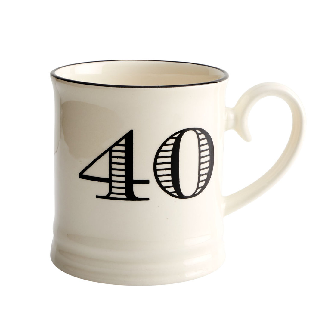 Quips and Quotes "40" Tankard Mug