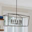 Lustre géométrique à 6 lumières Thea-334709257