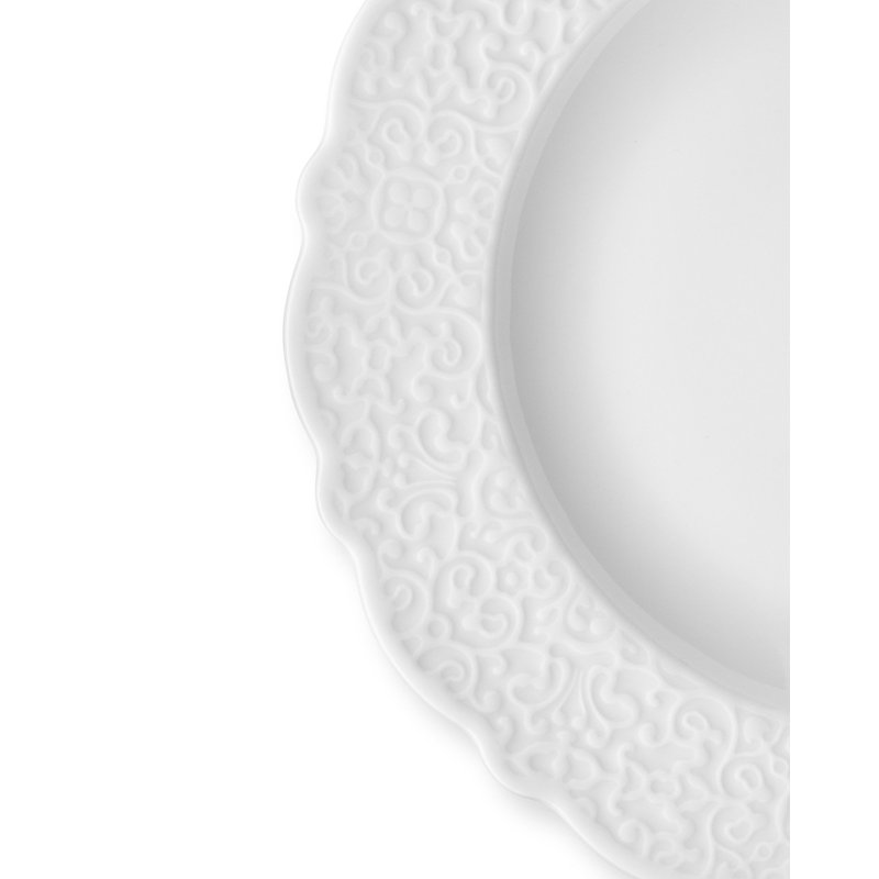 Dressed Porcelain Dinner Plate
