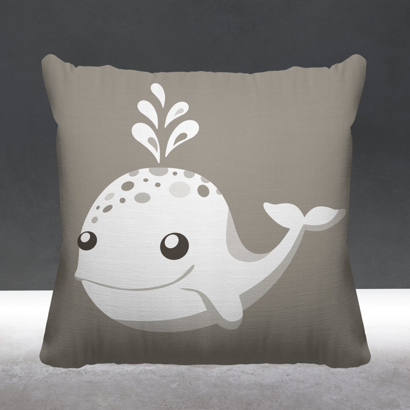 Coussin Whally, L 17 po x H 17 po, Truite