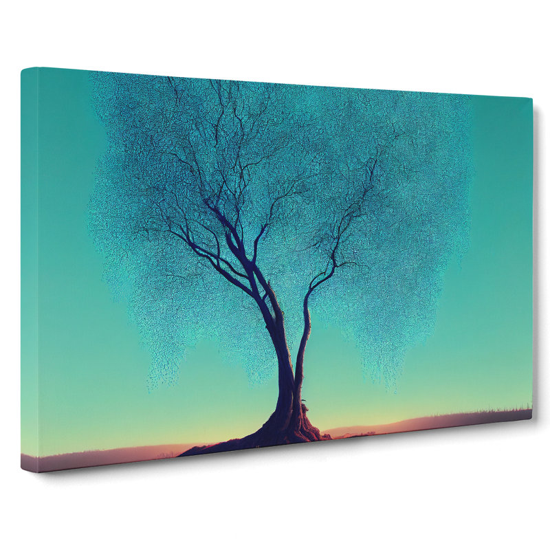 Willow Tree - Wrapped Canvas, 40cm H x 60cm W x 3cm D