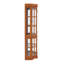 Vitrine de coin avec tablettes-1940582626