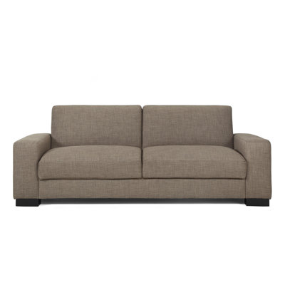 90.9'' Faux Leather Sofa