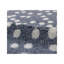 Tapis bleu / blanc en laine / coton touffeté à la main Confetti-40752501