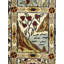 Tapis oriental crème crème 4 x 6 Agra Jaipur
