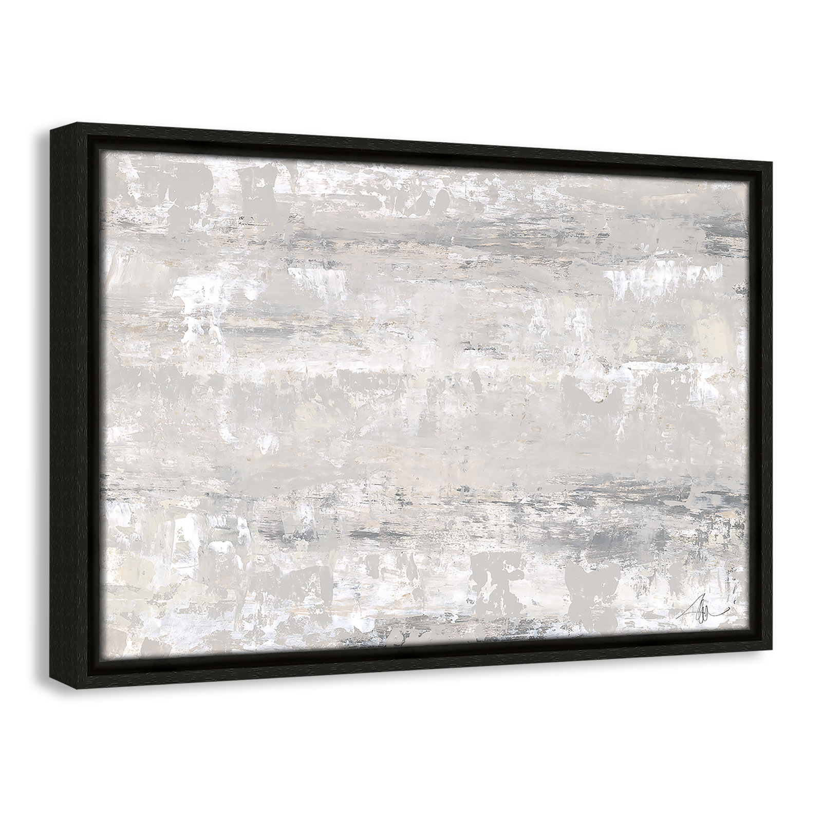 Desert Winds by Filippo Ioco - Print, 13.5" H x 19.5" W x 2" D, Espresso Framed Canvas