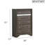 Commode Madrid, gris-2076222350
