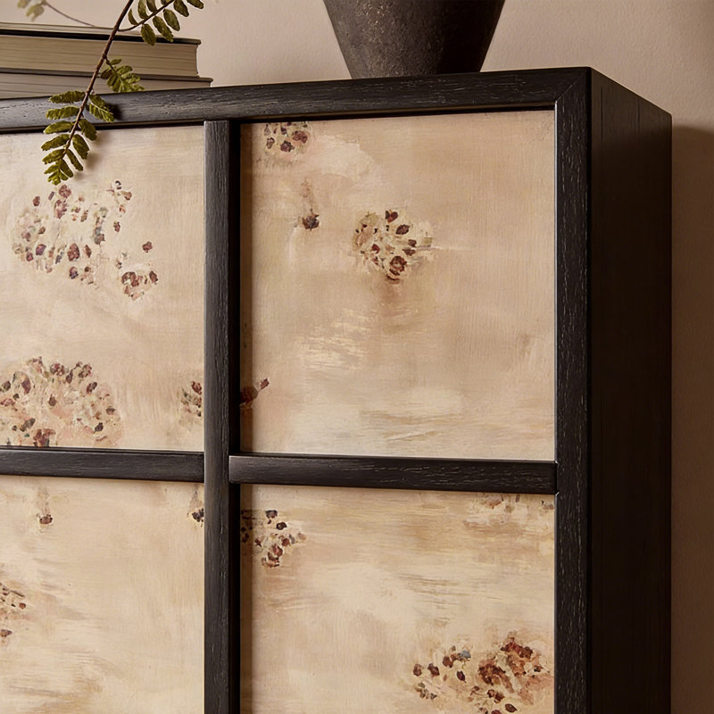 Armoire décorative Modern, Noir