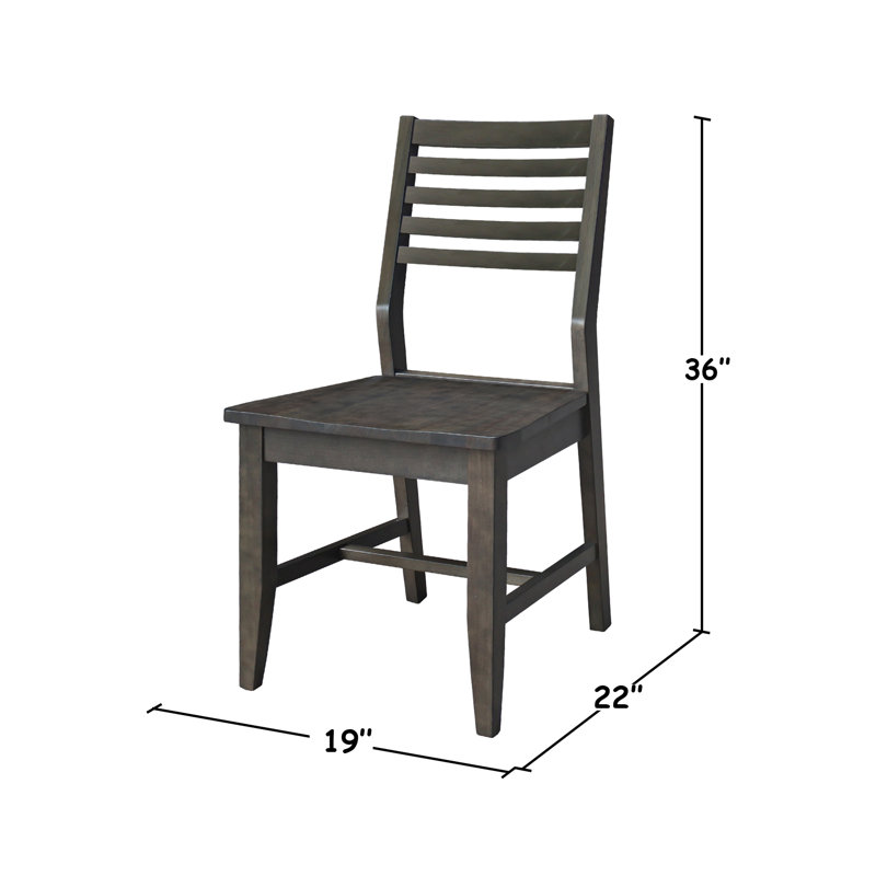 Chaise d'appoint Darriyah, Charbon